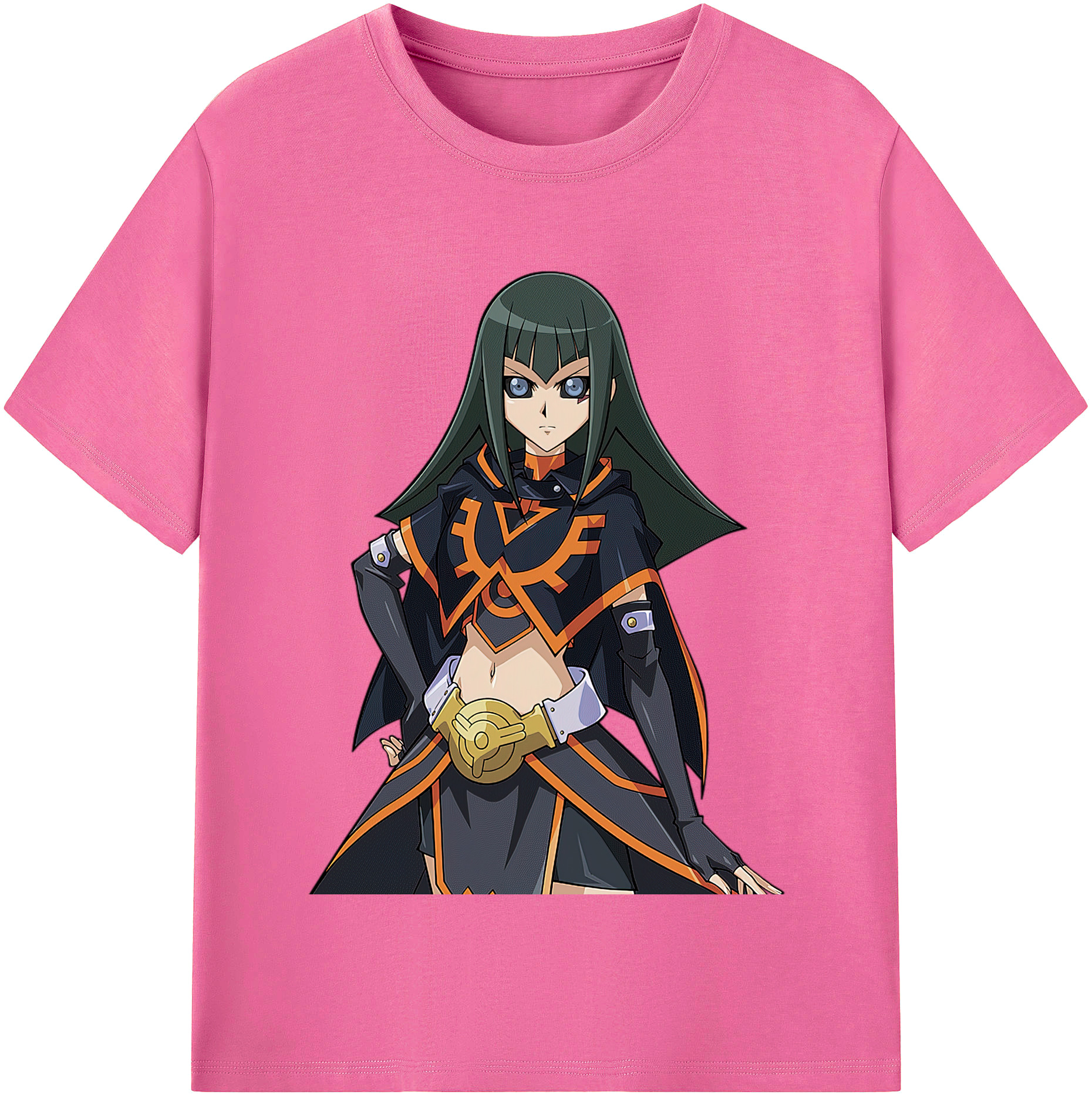 （画像用） 遊☆戯☆王 Yu-Gi-Oh! レディースカジュアルプリントTシャツ（綿100％）